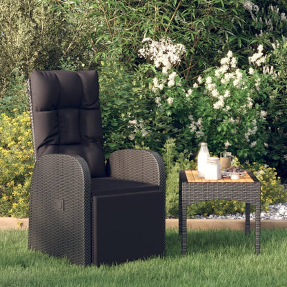 Havelænestol Med Hynde Polyrattan - Variant 46066