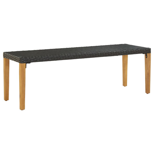 Havebænk 80 Cm Polyrattan