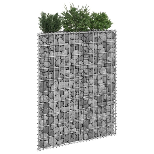 Gabion-Højbed Trapezformet Galvaniseret Stål