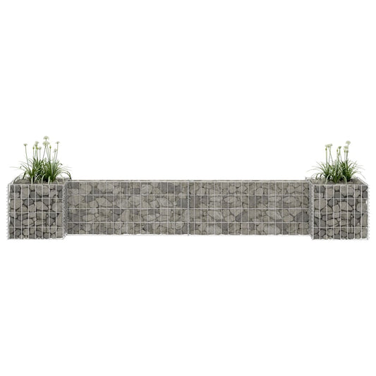 H-Formet Gabion-Plantekasse Stål