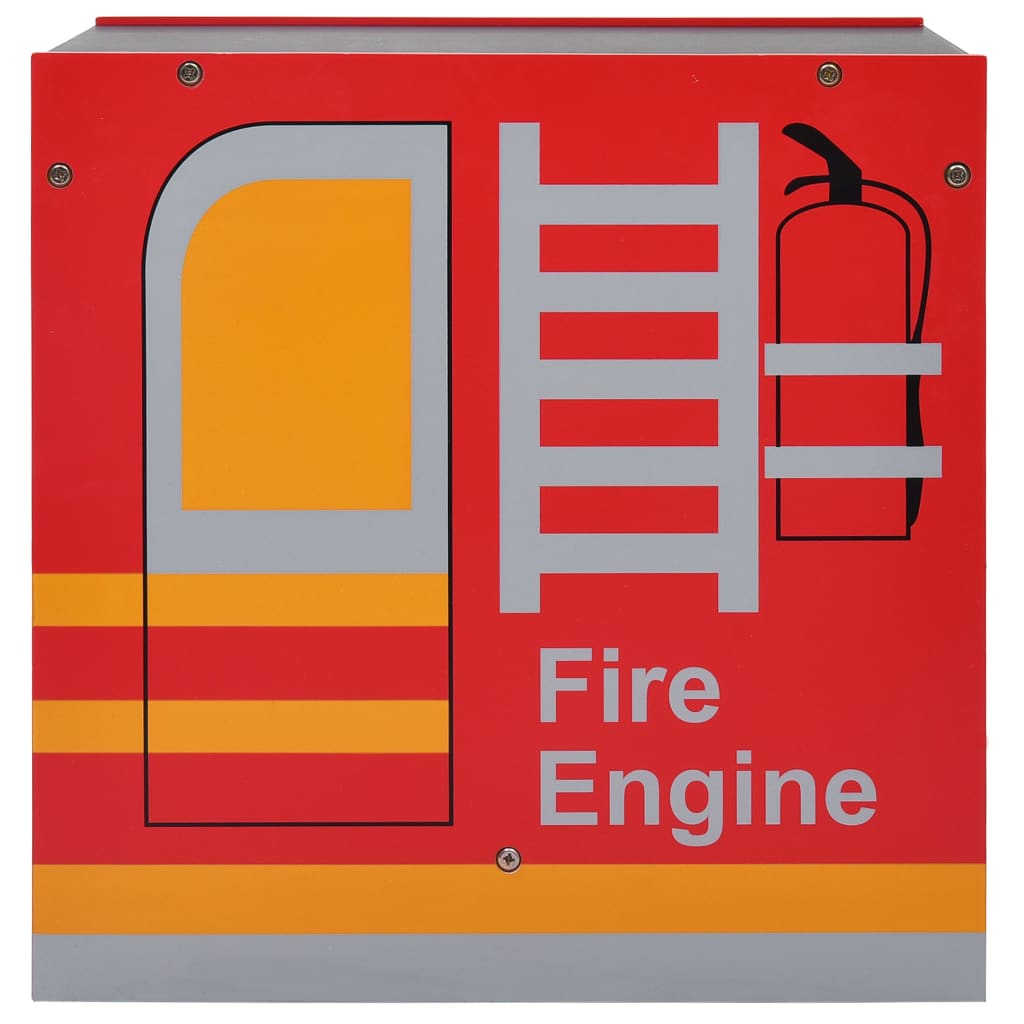 Bord- Og Stolesæt Til Børn 3 Dele Brandbildesign Træ - Billede 5