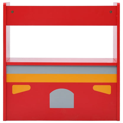 Bord- Og Stolesæt Til Børn 3 Dele Brandbildesign Træ - Billede 8