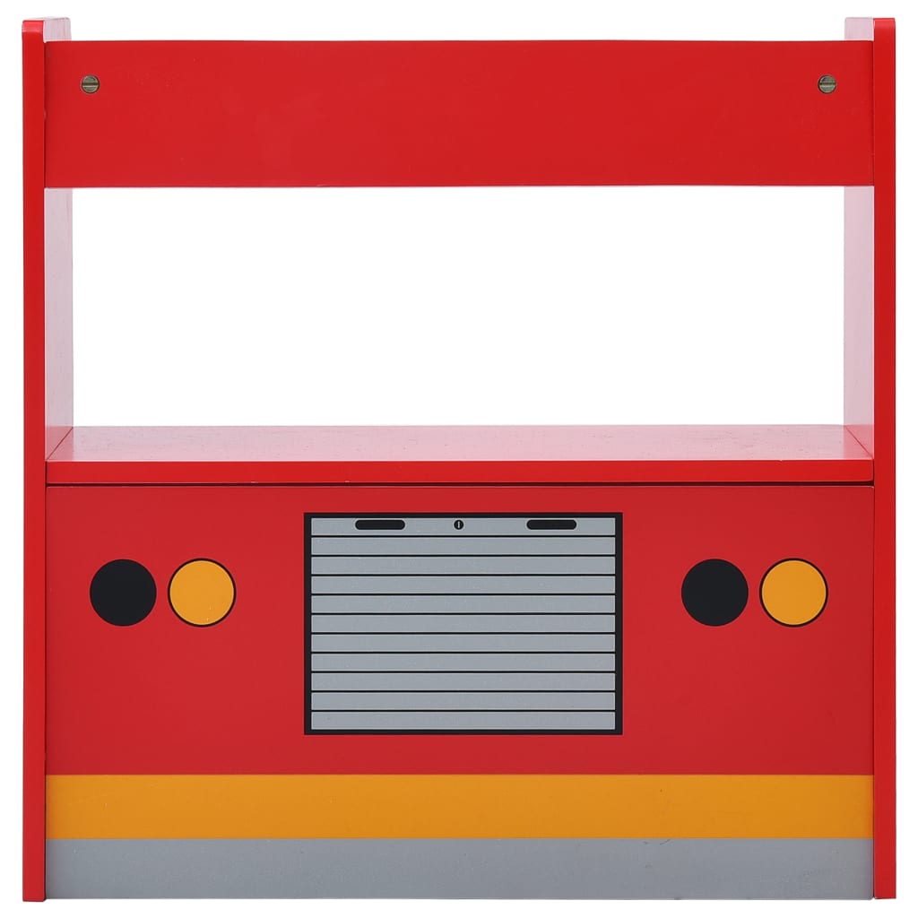 Bord- Og Stolesæt Til Børn 3 Dele Brandbildesign Træ - Billede 10