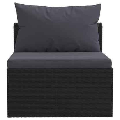 Haveloungesæt Med Hynder Polyrattan