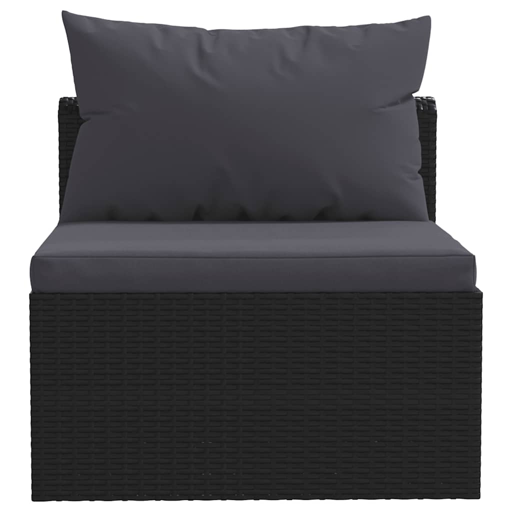 Haveloungesæt Med Hynder Polyrattan