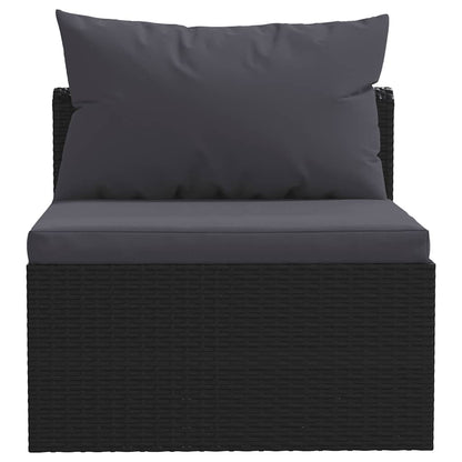 Haveloungesæt Med Hynder Polyrattan