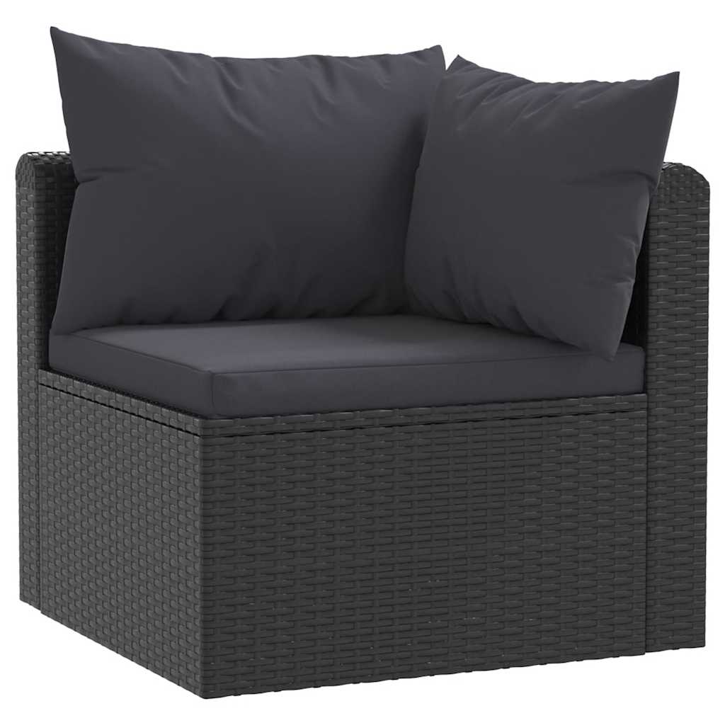 Haveloungesæt Med Hynder Polyrattan