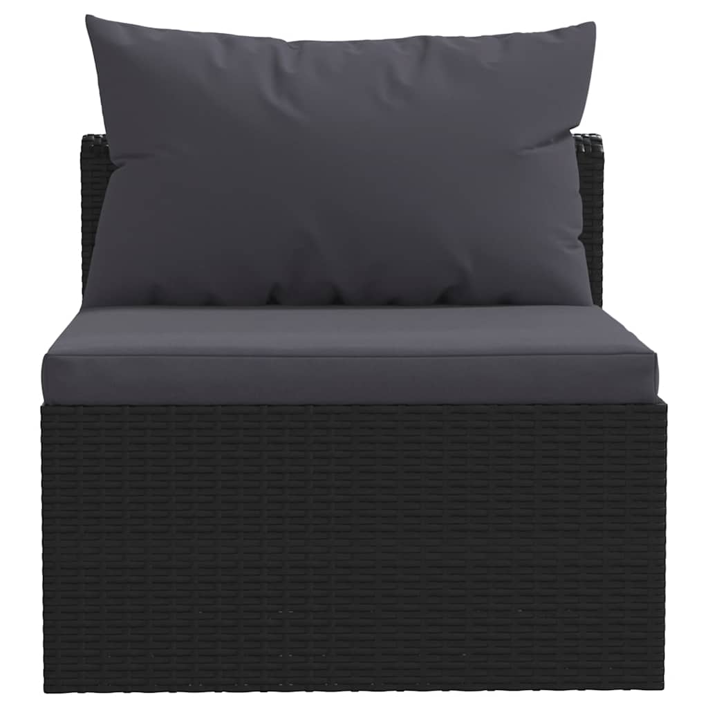 Haveloungesæt Med Hynder Polyrattan