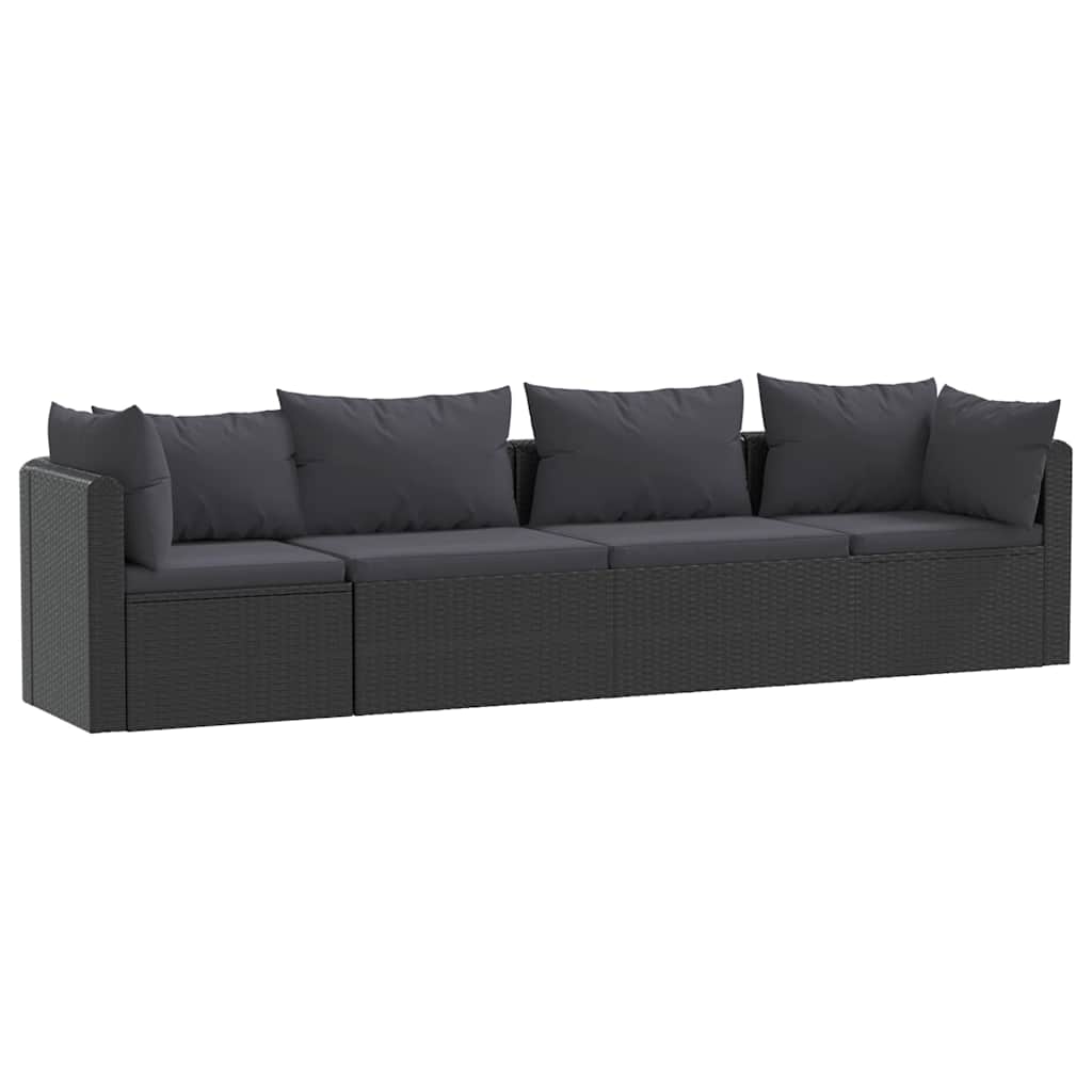 Havesofasæt Med Hynder Polyrattan