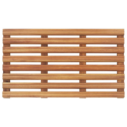 Bademåtter 2 Stk. 56 X 37 Cm Massivt Akacietræ - Billede 4