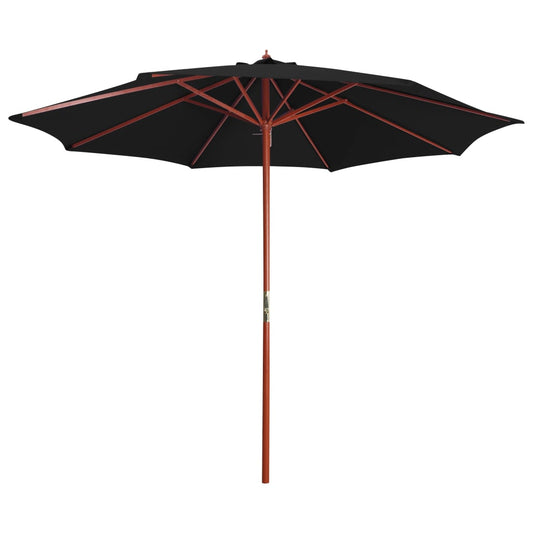 Parasol 300X258 Cm Træstang