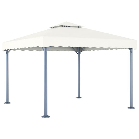 Pavillon 300X300 Cm Aluminium Farvet