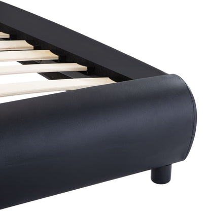 Sengestel Med Led Kunstlæder