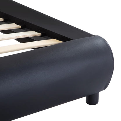 Sengestel Med Led Kunstlæder