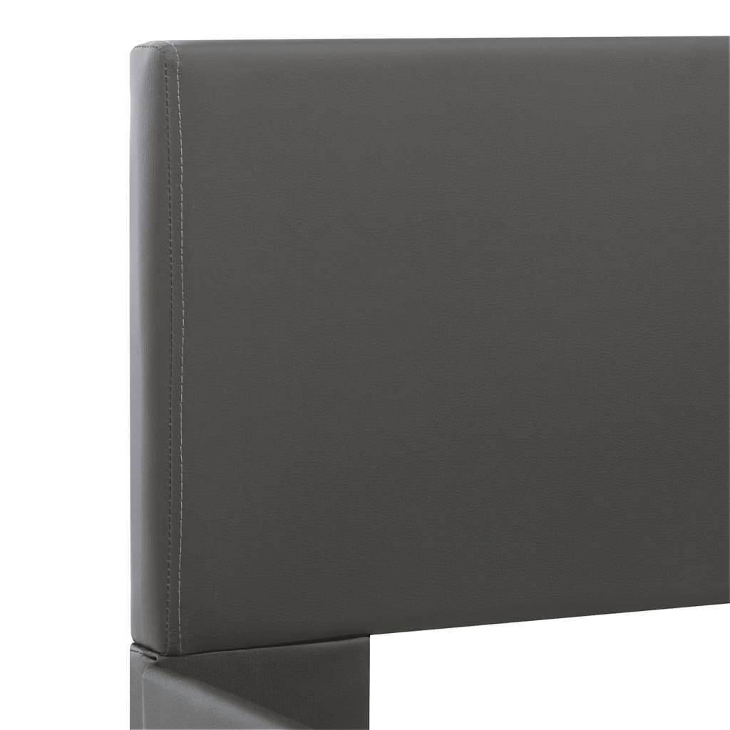 Sengestel Med Led Kunstlæder