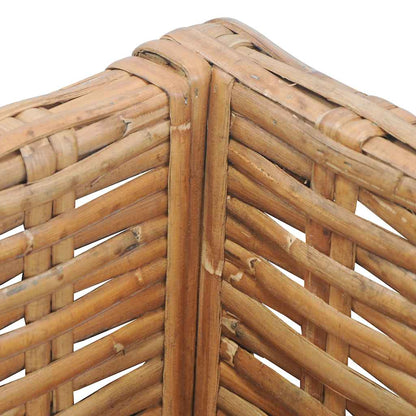 Hjørnesofa Med Hynder Naturlig Rattan