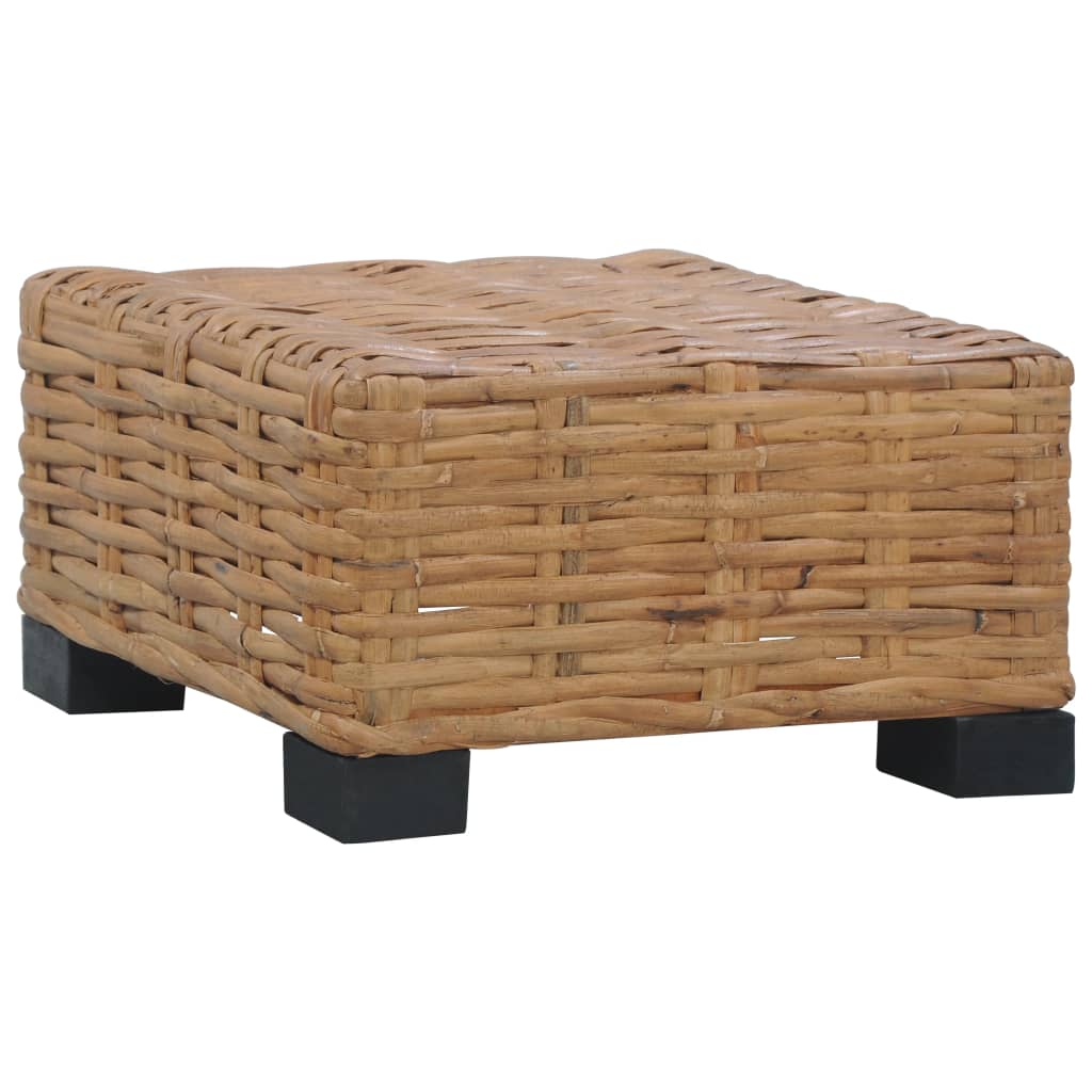 Sofabord 47 X 47 X 28 Cm Naturlig Rattan