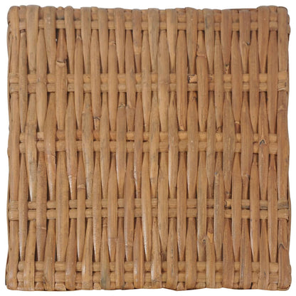 Sofabord 47 X 47 X 28 Cm Naturlig Rattan