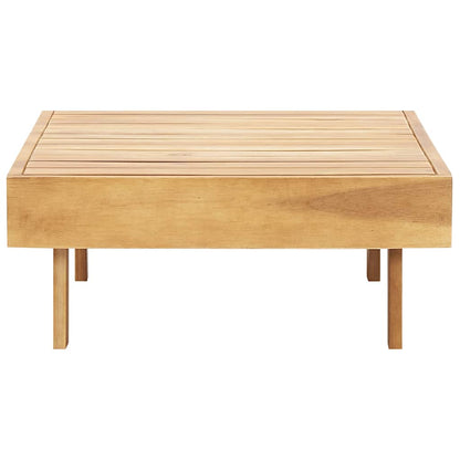 Sofabord 100x60x25 Cm Massivt Akacietræ