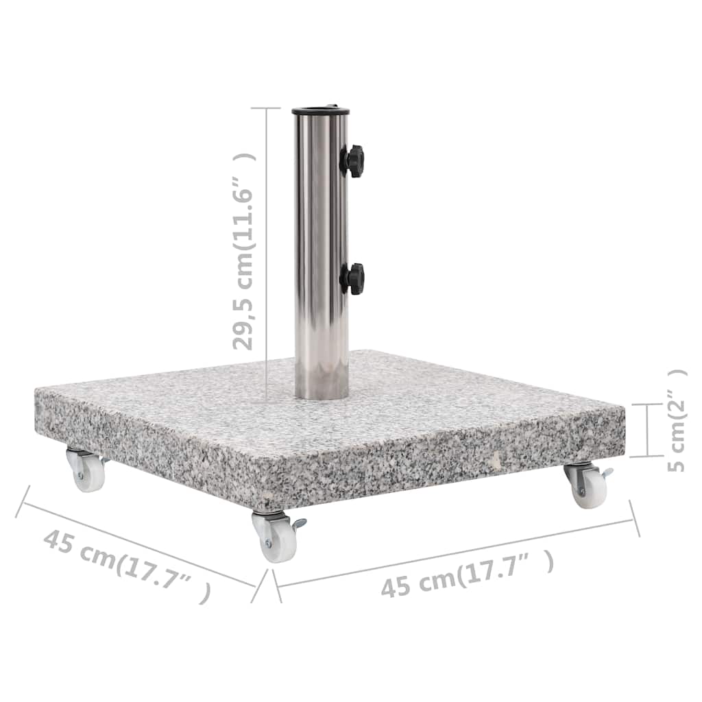 Parasolfod 30 Kg Granit - Billede 8