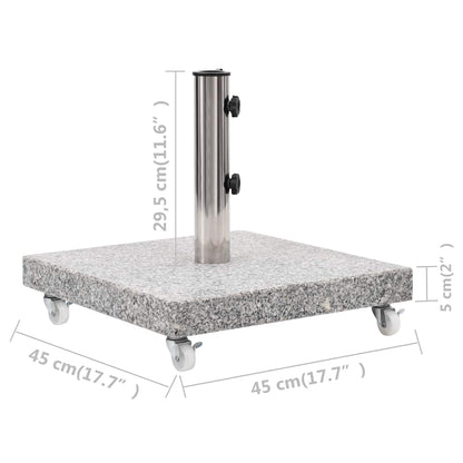 Parasolfod 30 Kg Granit - Billede 8