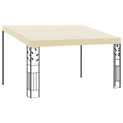 Vægmonteret Pavillon 4x3x2,5 M Cremefarvet - Hovedbillede