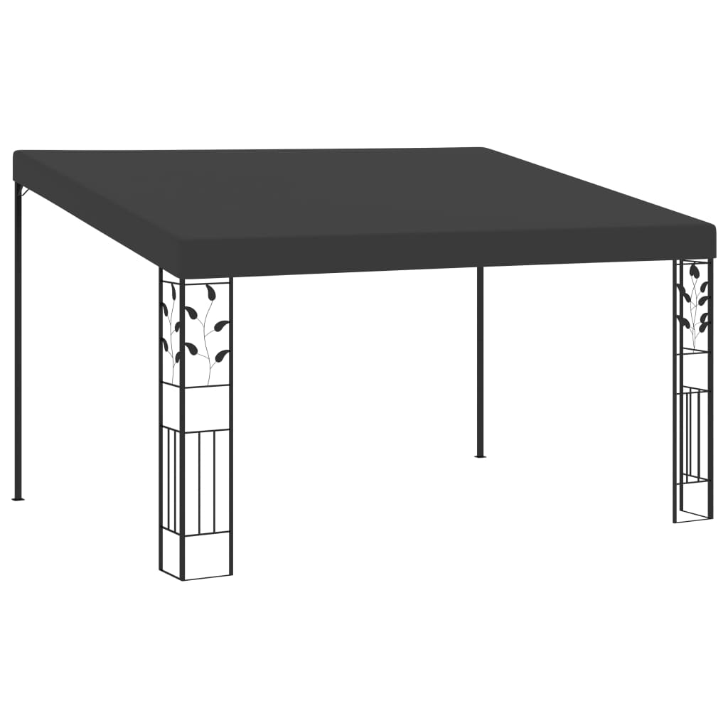 Vægmonteret Pavillon 4x3x2,5 M Cremefarvet - Variant 48001