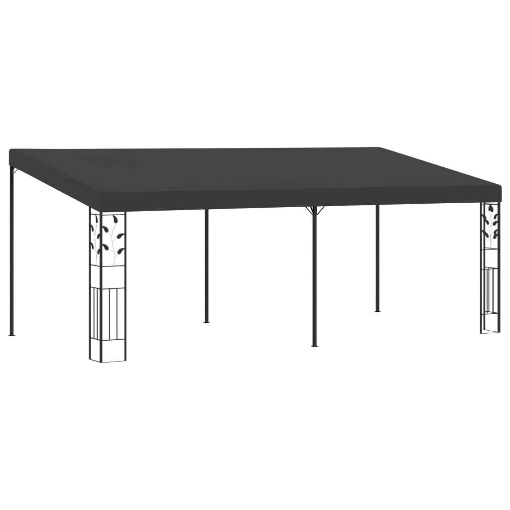 Vægmonteret Pavillon 4x3x2,5 M Cremefarvet - Variant 48002
