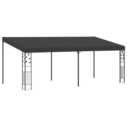 Vægmonteret Pavillon 4x3x2,5 M Cremefarvet - Variant 48002