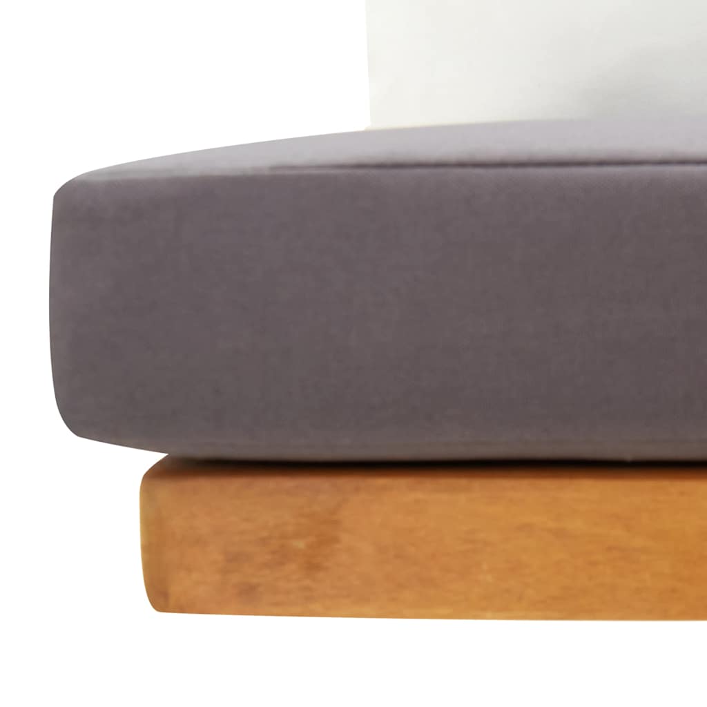 Hjørnemodul Til Havesofa Med Hynder Massivt Akacietræ
