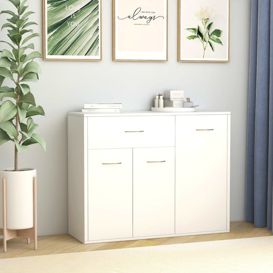 Skænk 88X30X70 Cm Konstrueret Træ