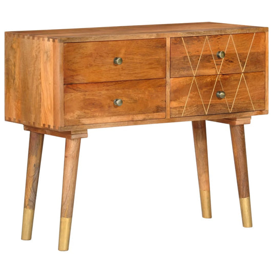 Skænk 85X40X70 Cm Massivt Mangotræ