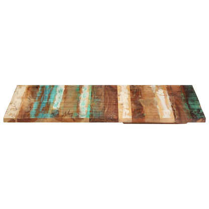 Rektangulær Bordplade 60x120 Cm 25-27 Mm Massivt Genbrugstræ - Billede 3