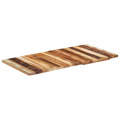 Rektangulær Bordplade 60x120 Cm 25-27 Mm Massivt Genbrugstræ - Billede 4