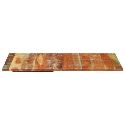 Rektangulær Bordplade 60x140 Cm 25-27 Mm Massivt Genbrugstræ - Billede 2