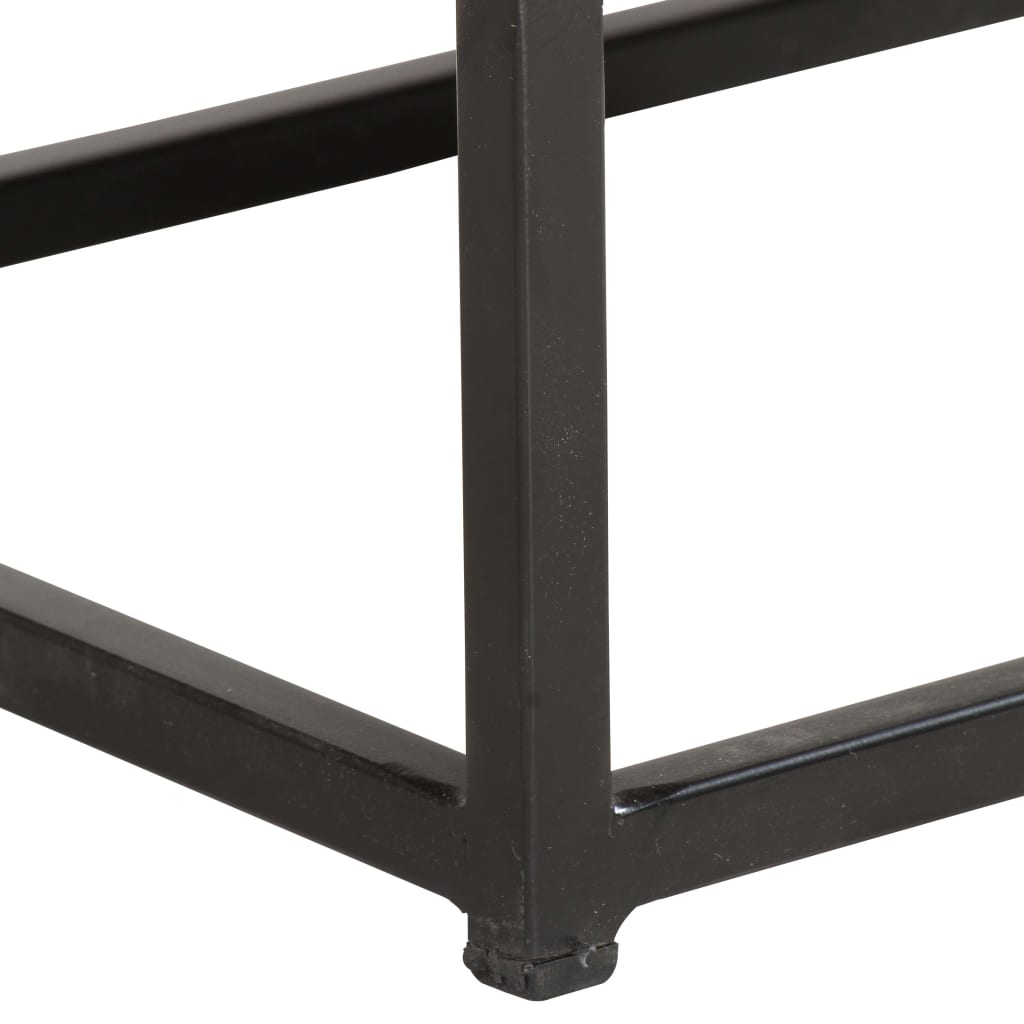 Kommode 45x30x105 Cm Massivt Genbrugstræ - Billede 5