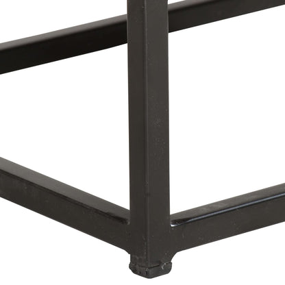 Kommode 45x30x105 Cm Massivt Genbrugstræ - Billede 5