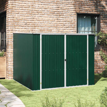 Haveskur 195x198x159 Cm Galvaniseret Stål - Variant 46253