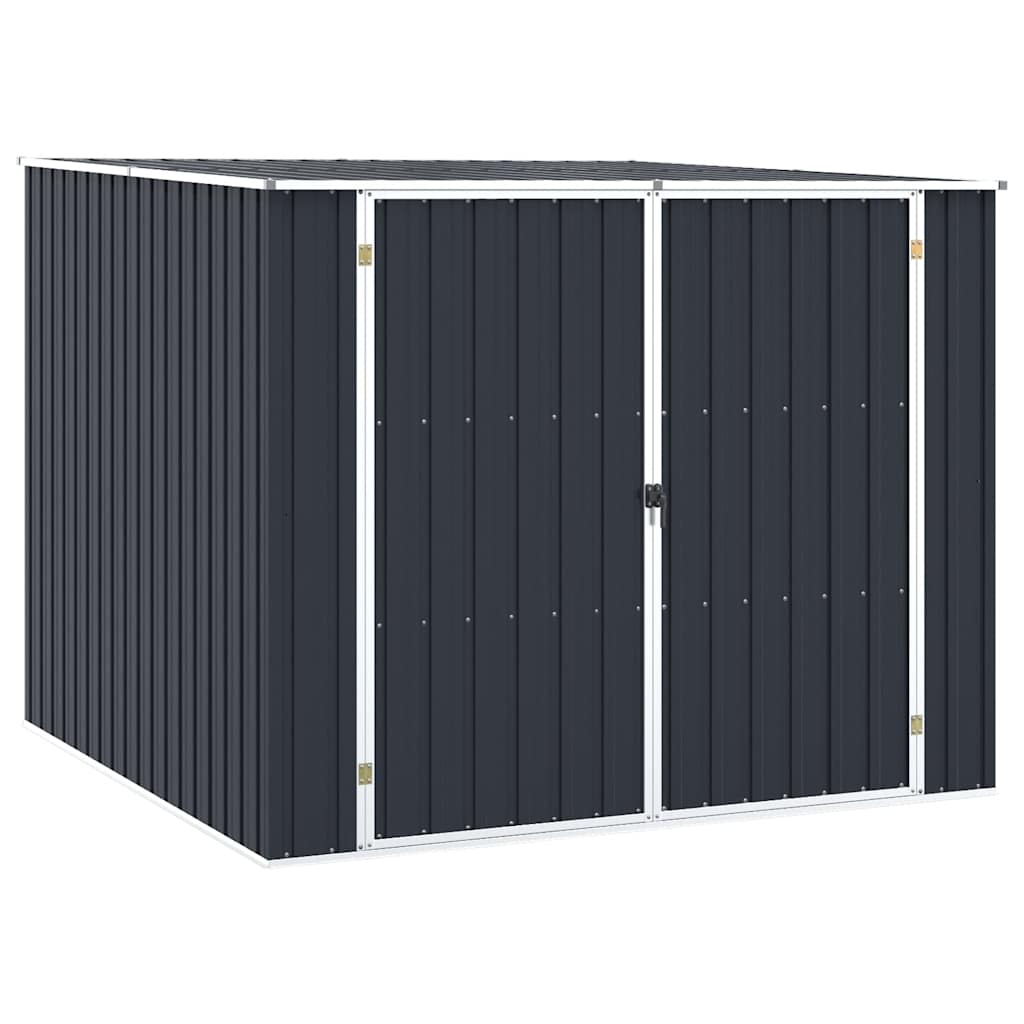 Haveskur 195x198x159 Cm Galvaniseret Stål - Billede 2