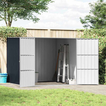 Haveskur 195x198x159 Cm Galvaniseret Stål - Billede 3