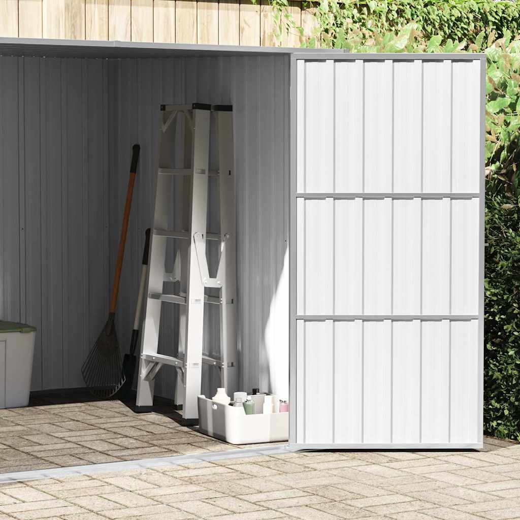 Haveskur 195x198x159 Cm Galvaniseret Stål - Billede 4
