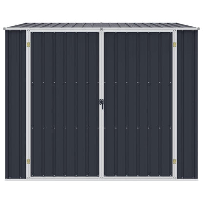 Haveskur 195x198x159 Cm Galvaniseret Stål - Billede 5