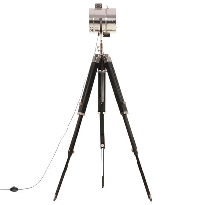 Gulvlampe Med Trefod 165 Cm Massivt Mangotræ
