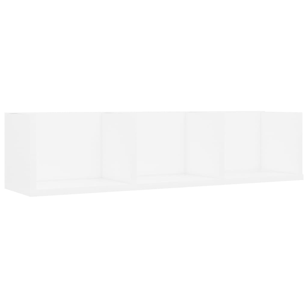 Cd-Reol 75X18X18 Cm Konstrueret Træ