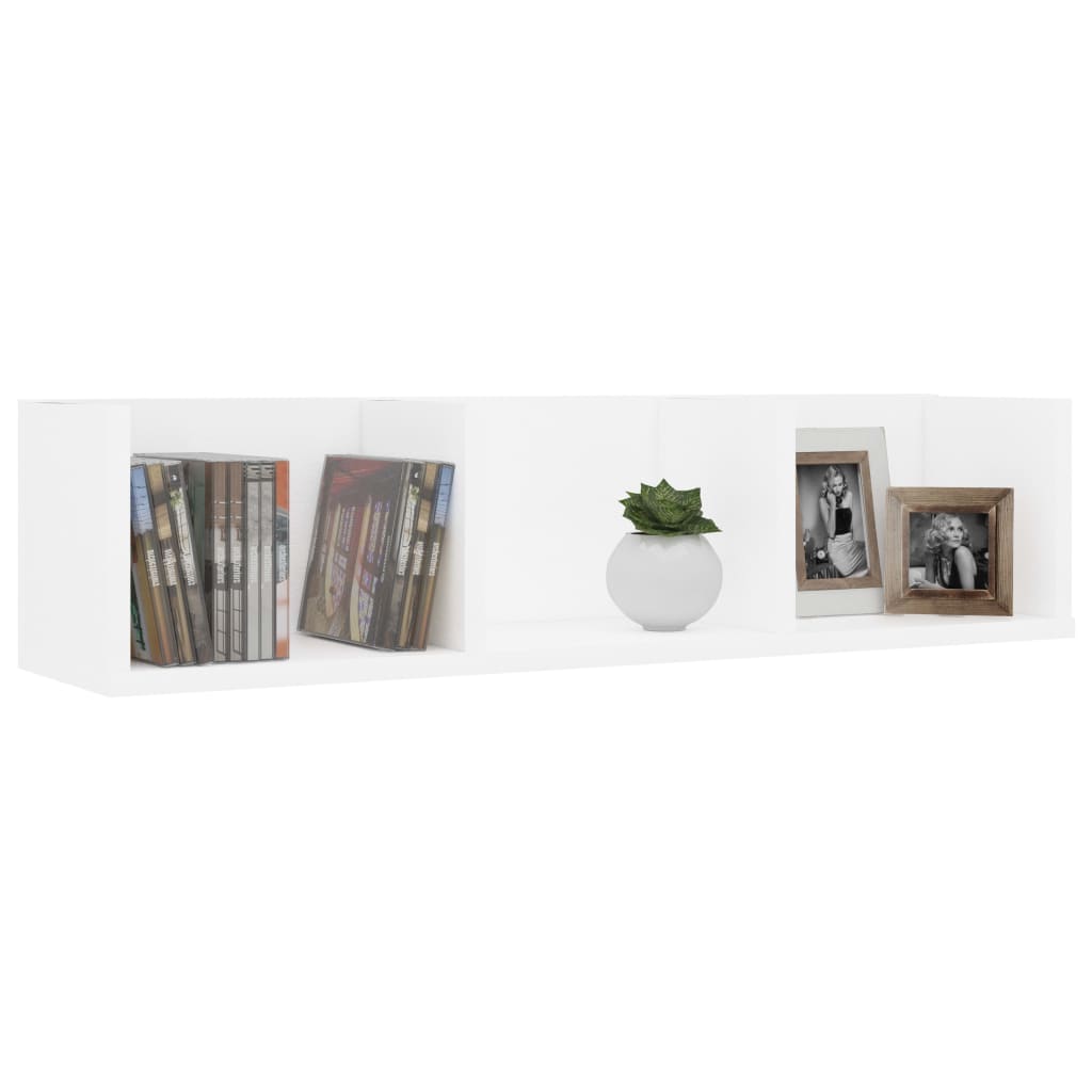 Cd-Reol 75X18X18 Cm Konstrueret Træ