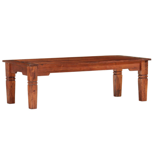 Sofabord 110x50x35 Cm Massivt Akacietræ - Hovedbillede