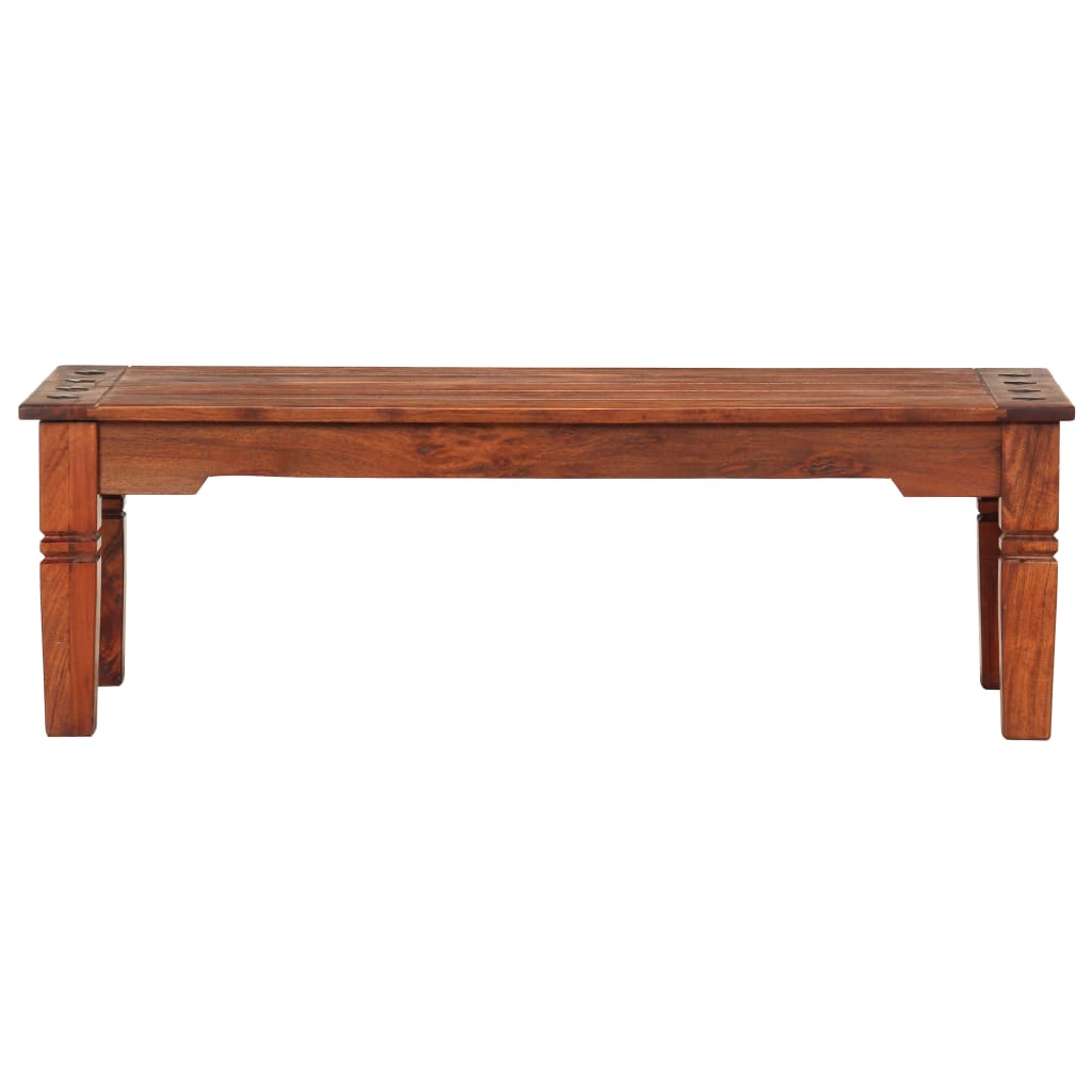 Sofabord 110x50x35 Cm Massivt Akacietræ - Billede 2