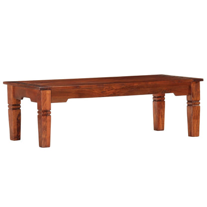 Sofabord 110x50x35 Cm Massivt Akacietræ - Billede 7
