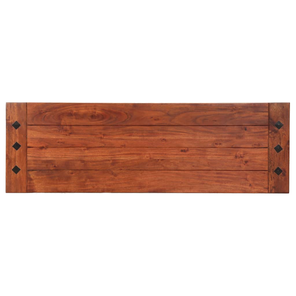 Bænk 110 Cm Massivt Akacietræ - Billede 3
