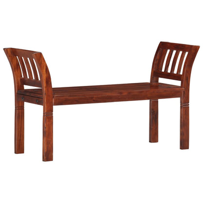 Bænk 111 Cm Massivt Akacietræ - Billede 8